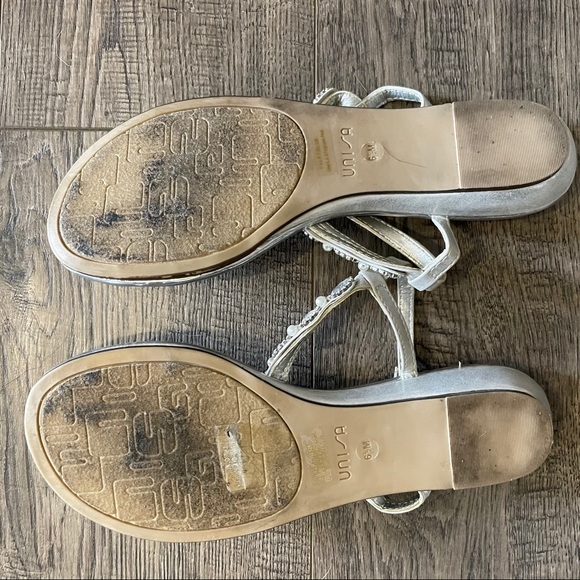 Unisa Silver Embellished Sandal - Picture 5 of 5